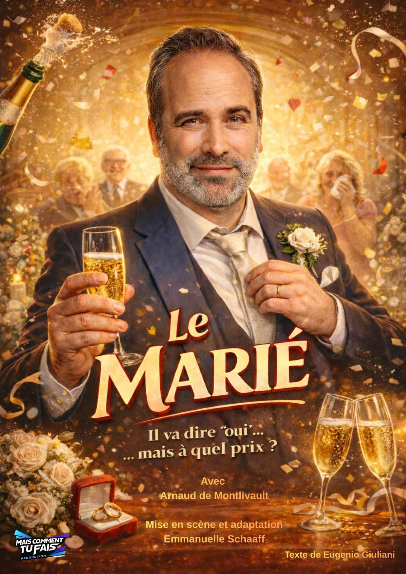 Affiche a3 le marie